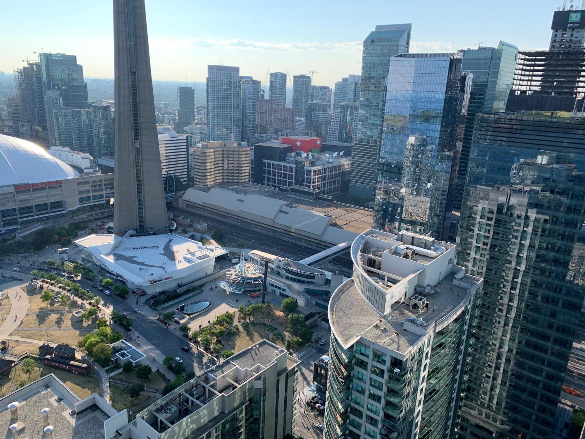 Appartamento Magnificient View Next Cn Tower/Rogers/Union/Mtcc Toronto Esterno foto